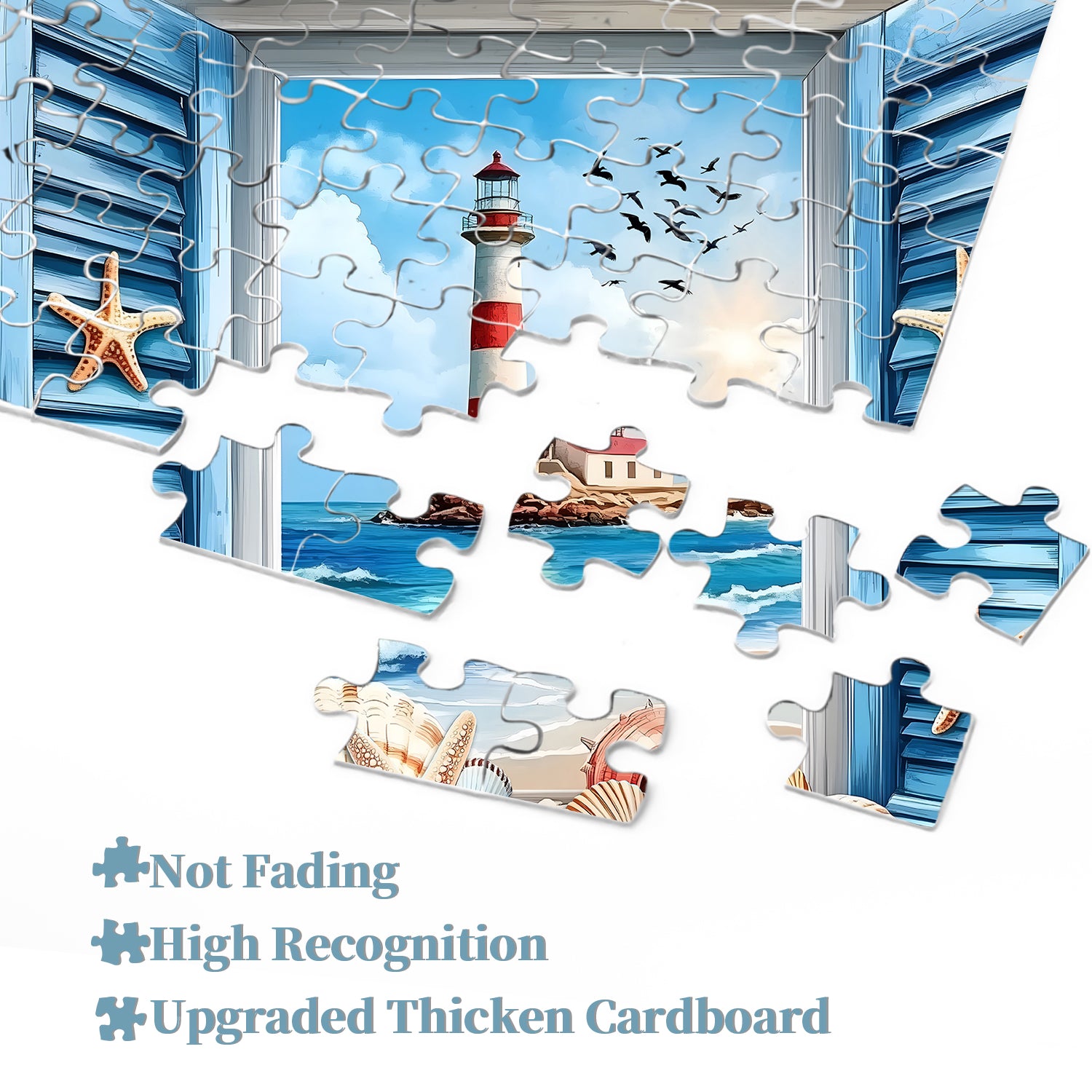 Ozeanfenster Puzzle 1000 Stücke