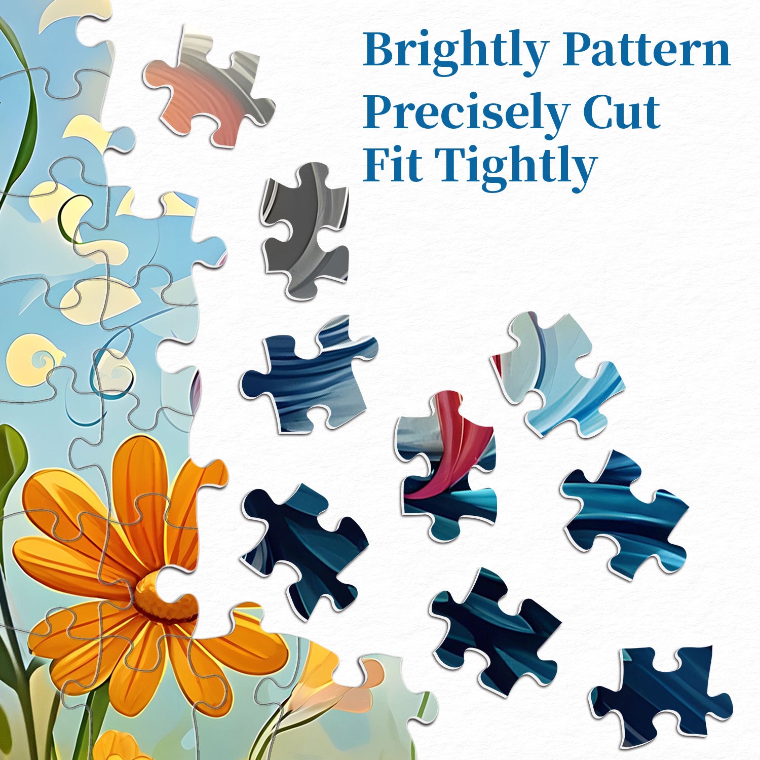 Puzzle puzzle per frenesia psichedelica 1000 pezzi