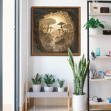 Puzzle foresta di funghi 1000 pezzi