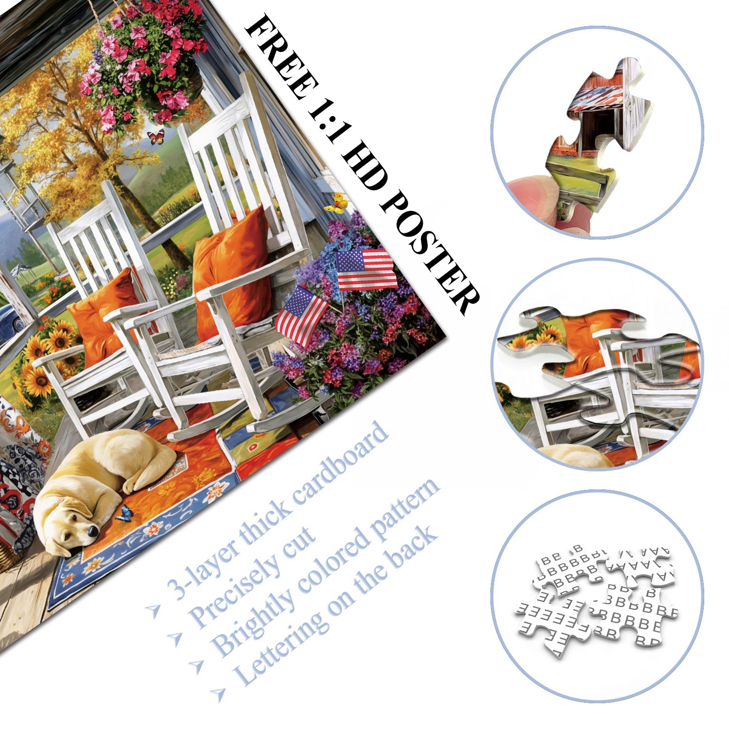 Puzzle puzzle per frenesia psichedelica 1000 pezzi