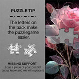 Regentropfen Rose Jigsaw Rätsel 1000 Stücke