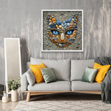 Puzzle gatto in pietra puzzle 1000 pezzi