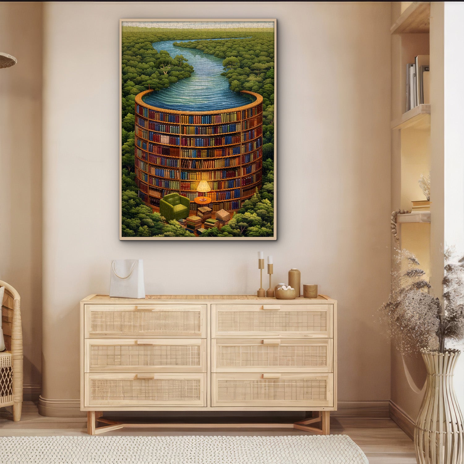 Puzzle puzzle per frenesia psichedelica 1000 pezzi