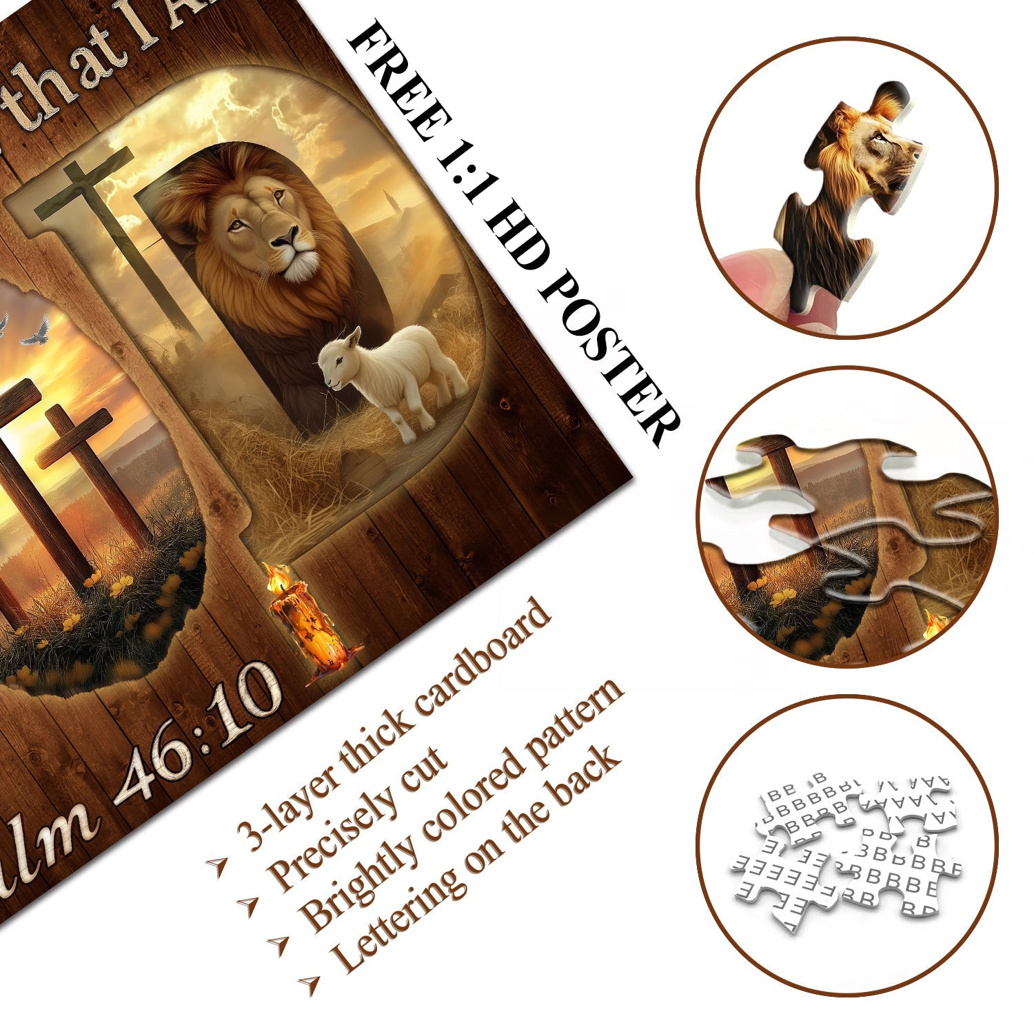 Göttliche Gelassenheits -Puzzle 1000 Stücke
