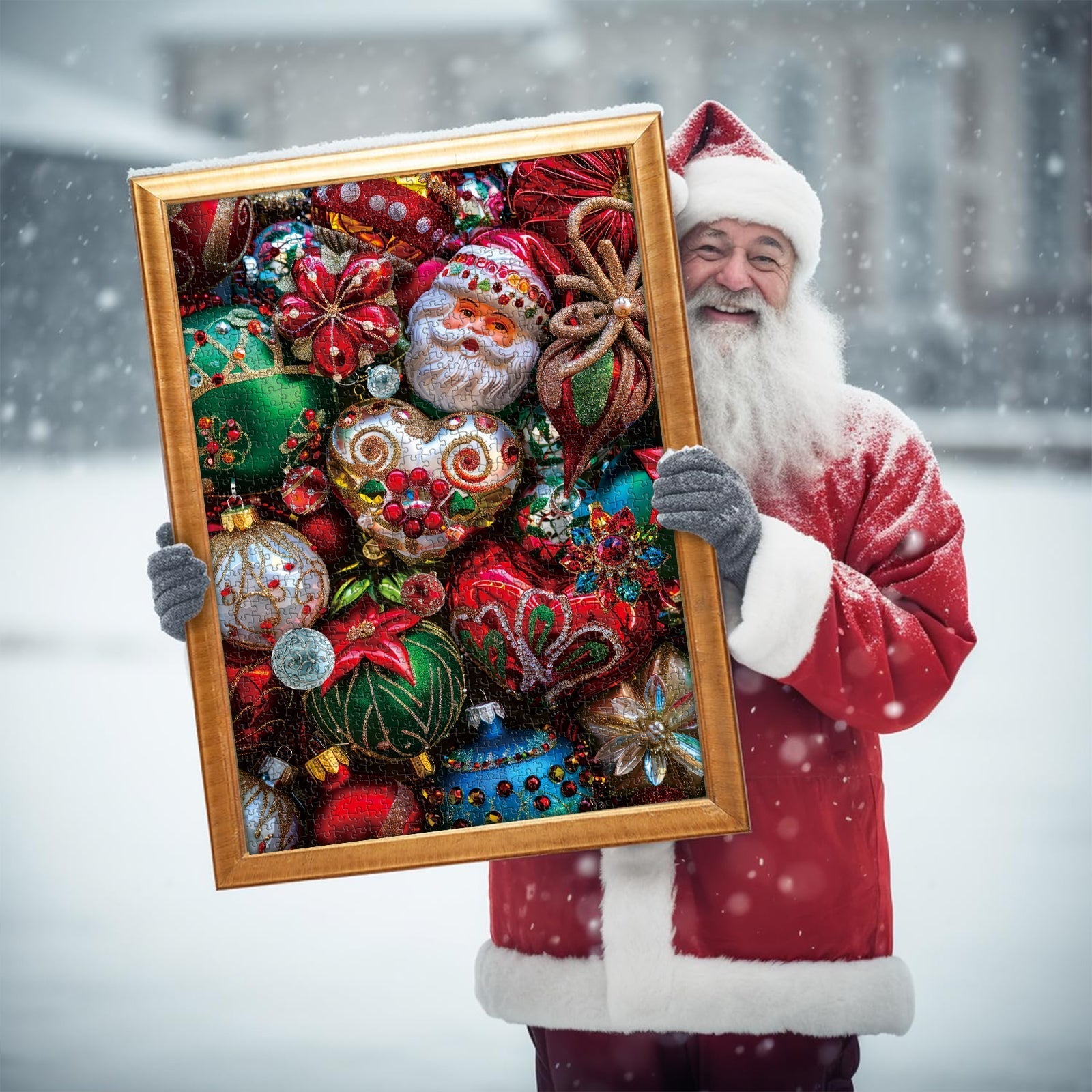 Pezzi di puzzle di memoria di Natale 1000 pezzi
