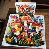 Puzzle de puzzle de la forêt de champignons 1000 pièces