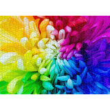 Impossibile crisantemo colorato puzzle puzzle 1000 pezzi