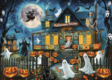 Halloween Hanted House Puzzle 1000 pièces