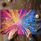 Explosion de puzzle léger 1000 pièces