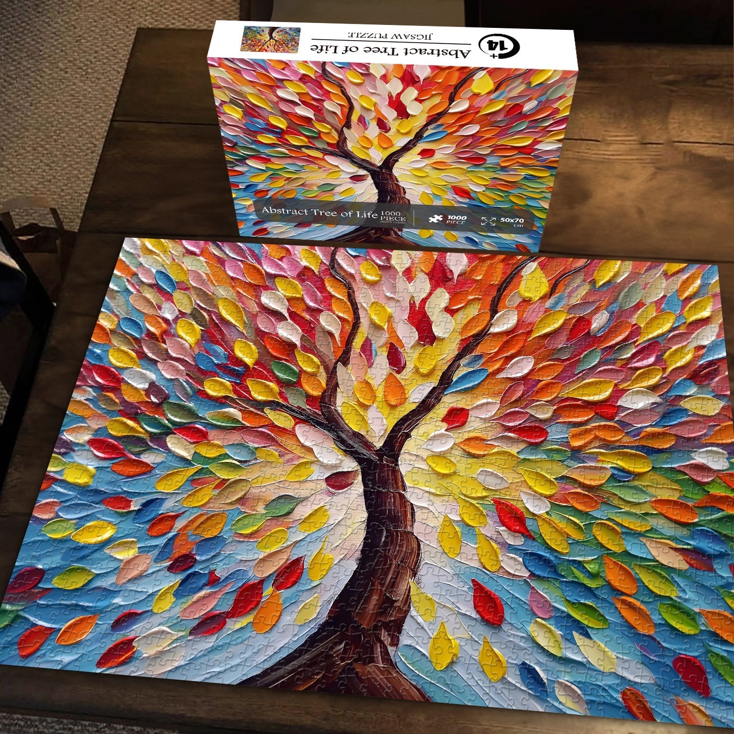 Abstract Tree of Life Puzzle 1000 pièces
