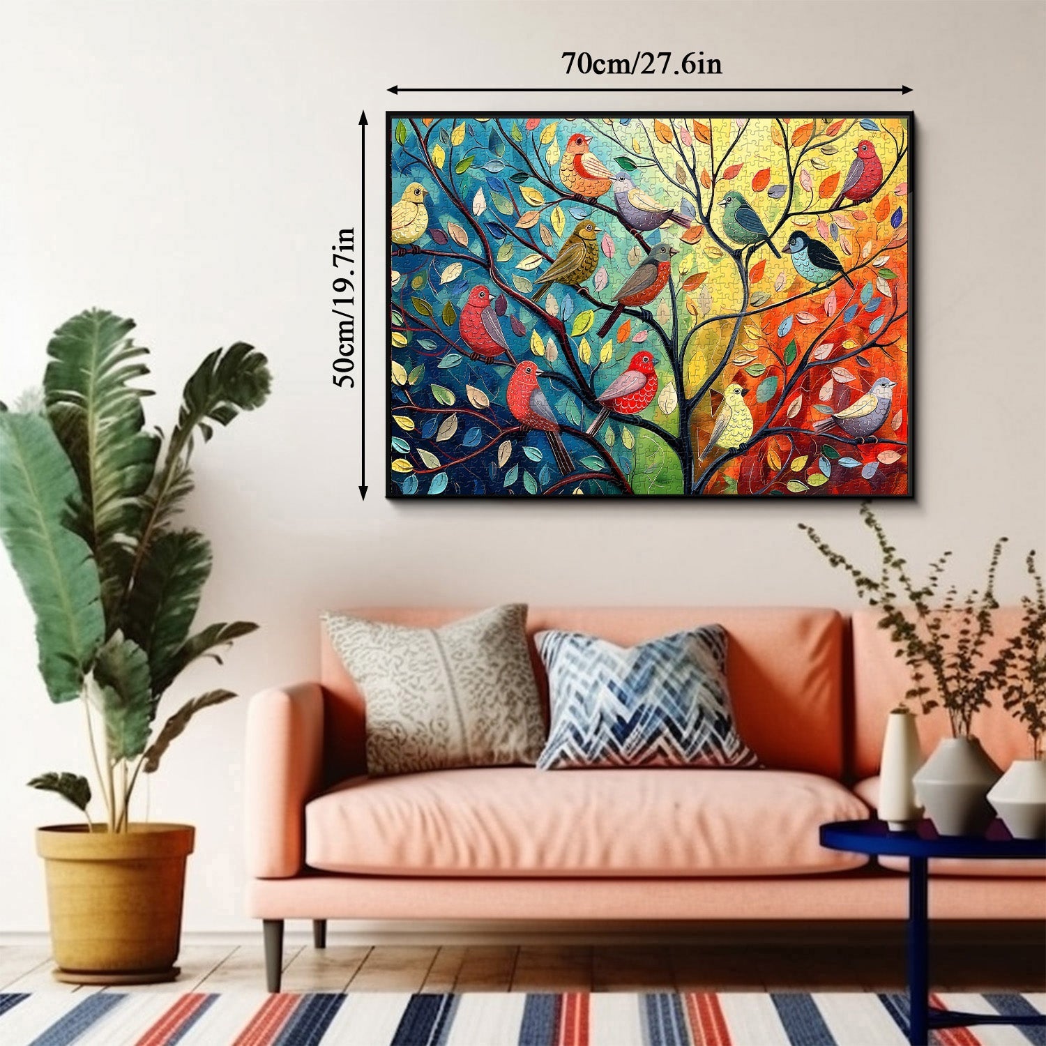 Blooming Flock Jigsaw Puzzle 1000 pièces