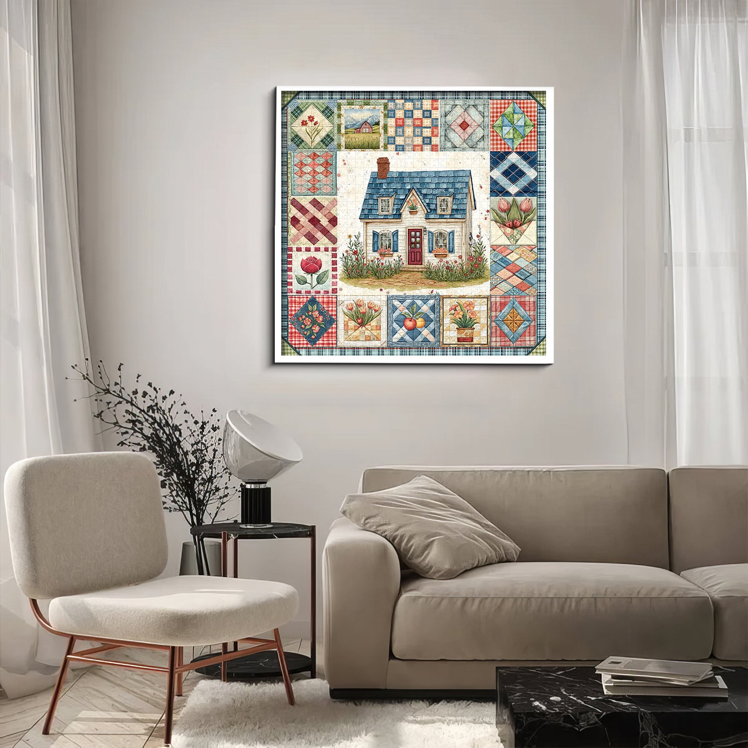 Puzzle puzzle per frenesia psichedelica 1000 pezzi