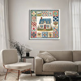 Puzzle puzzle per frenesia psichedelica 1000 pezzi