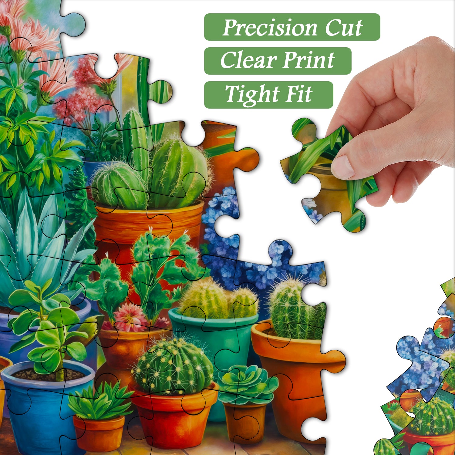 Chapapier floral puzzle 1000 pièces