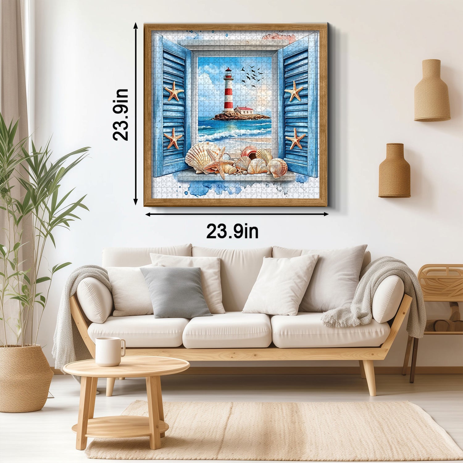Ozeanfenster Puzzle 1000 Stücke