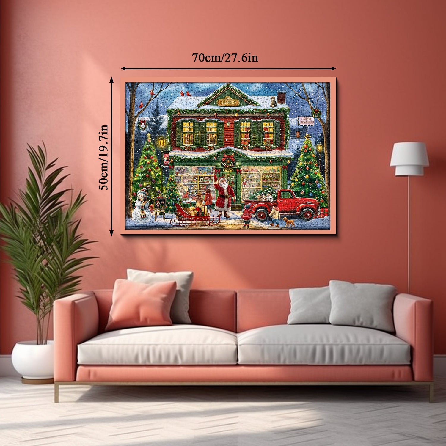 Weihnachtsspielzeuggeschäft Jigsaw Puzzle 1000 Stücke