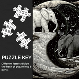 Elefants Reise Puzzle 1000 Stücke