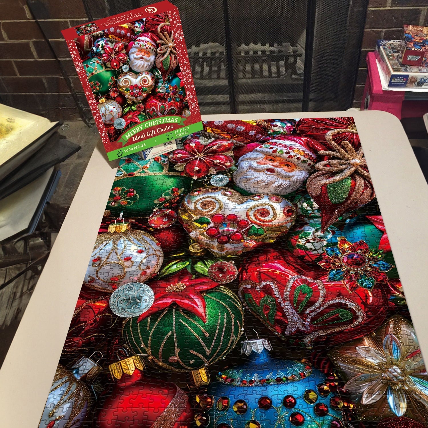 Pezzi di puzzle di memoria di Natale 1000 pezzi