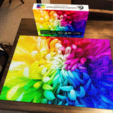 Impossibile crisantemo colorato puzzle puzzle 1000 pezzi