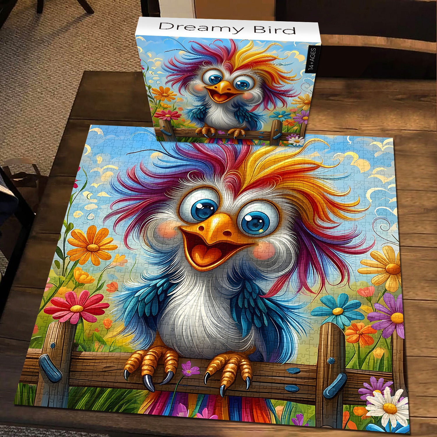 Puzzle puzzle per frenesia psichedelica 1000 pezzi