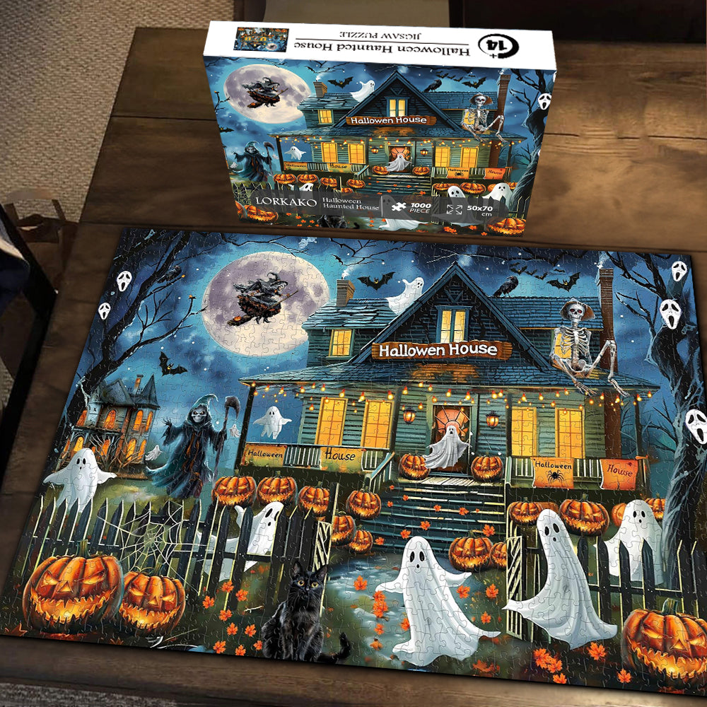 Halloween Hanted House Puzzle 1000 pièces