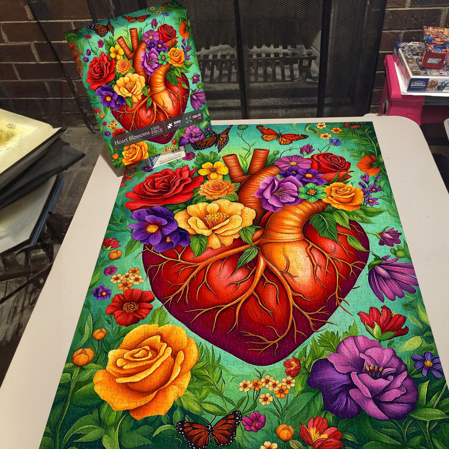 Puzzle puzzle per frenesia psichedelica 1000 pezzi
