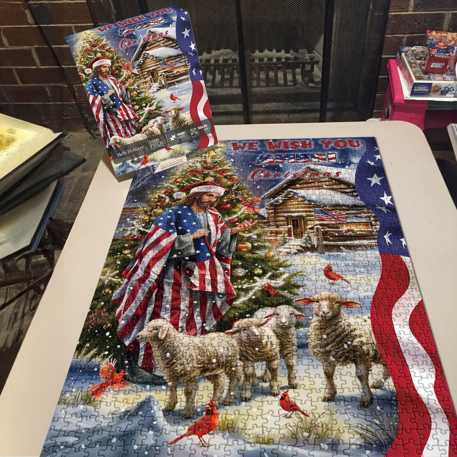 Puzzle puzzolette santa 1000 pezzi