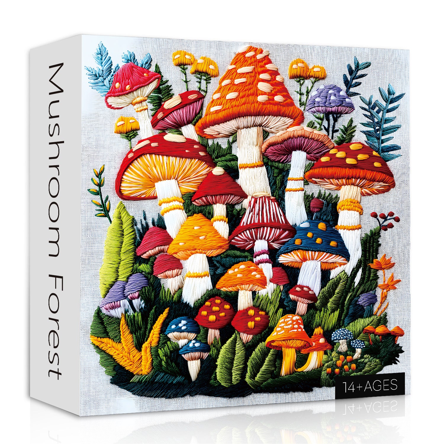 Puzzle de puzzle de la forêt de champignons 1000 pièces