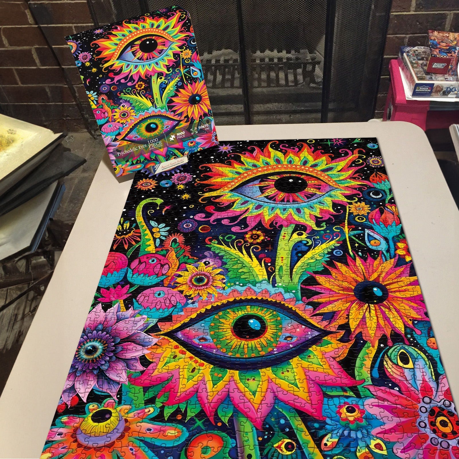 Psichedelic Eyes Calsaw Puzzle 1000 pezzi