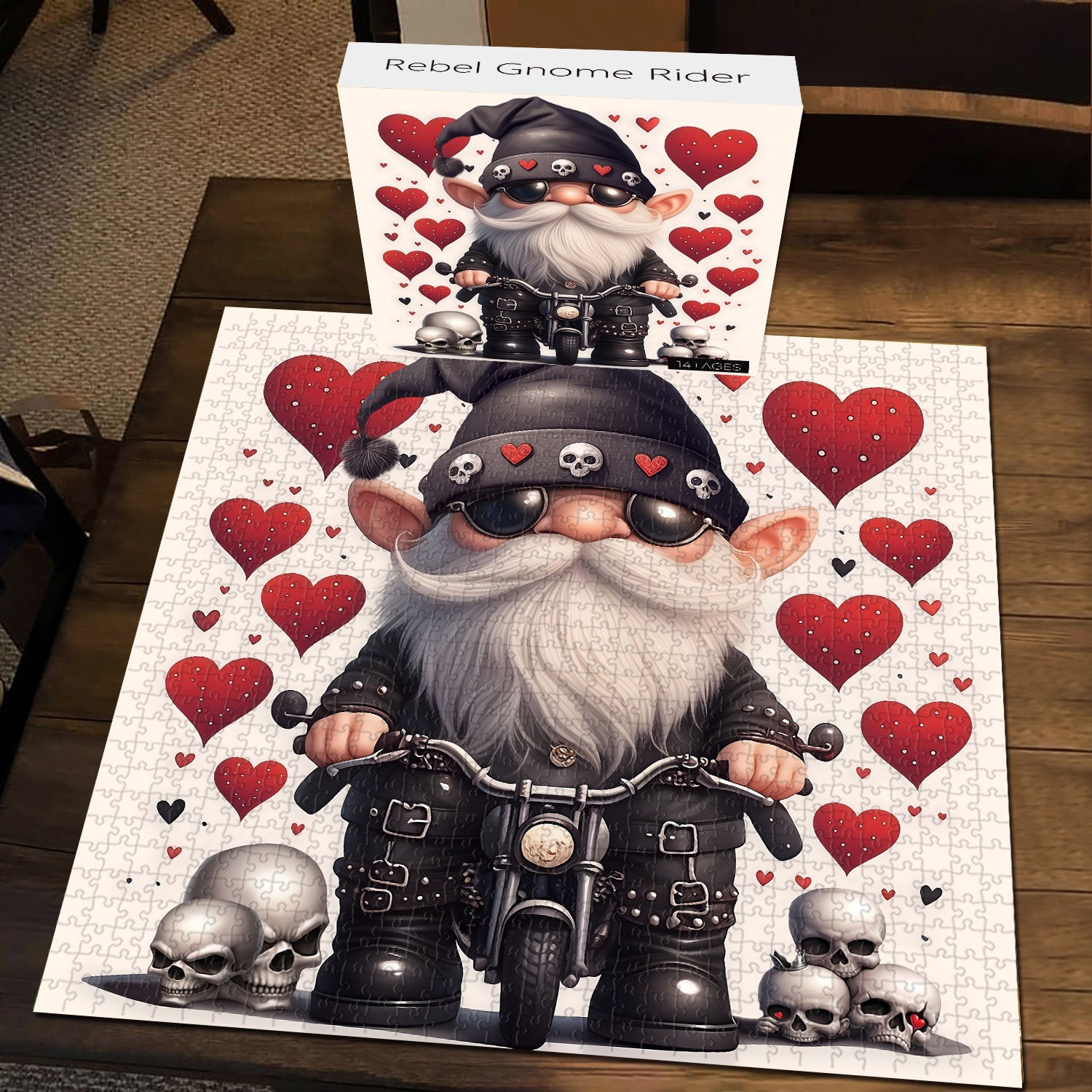 REBEL GNOME RIDER puzzle puzzle 1000 pezzi