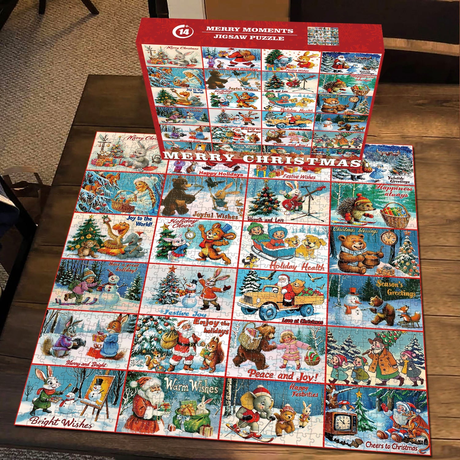 Frohe Momente Jigsaw Puzzle 1000 Stücke