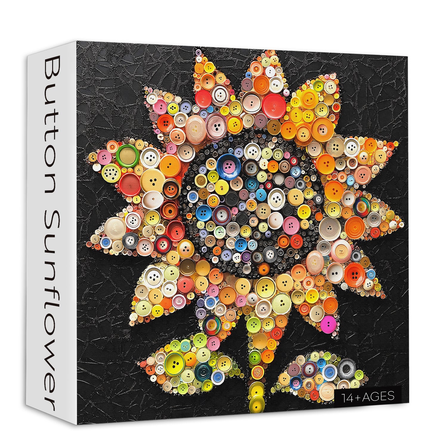 Pulsante girasole puzzle puzzle 1000 pezzi