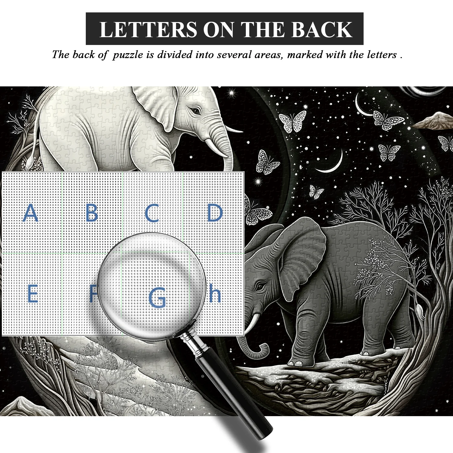 Elefants Reise Puzzle 1000 Stücke
