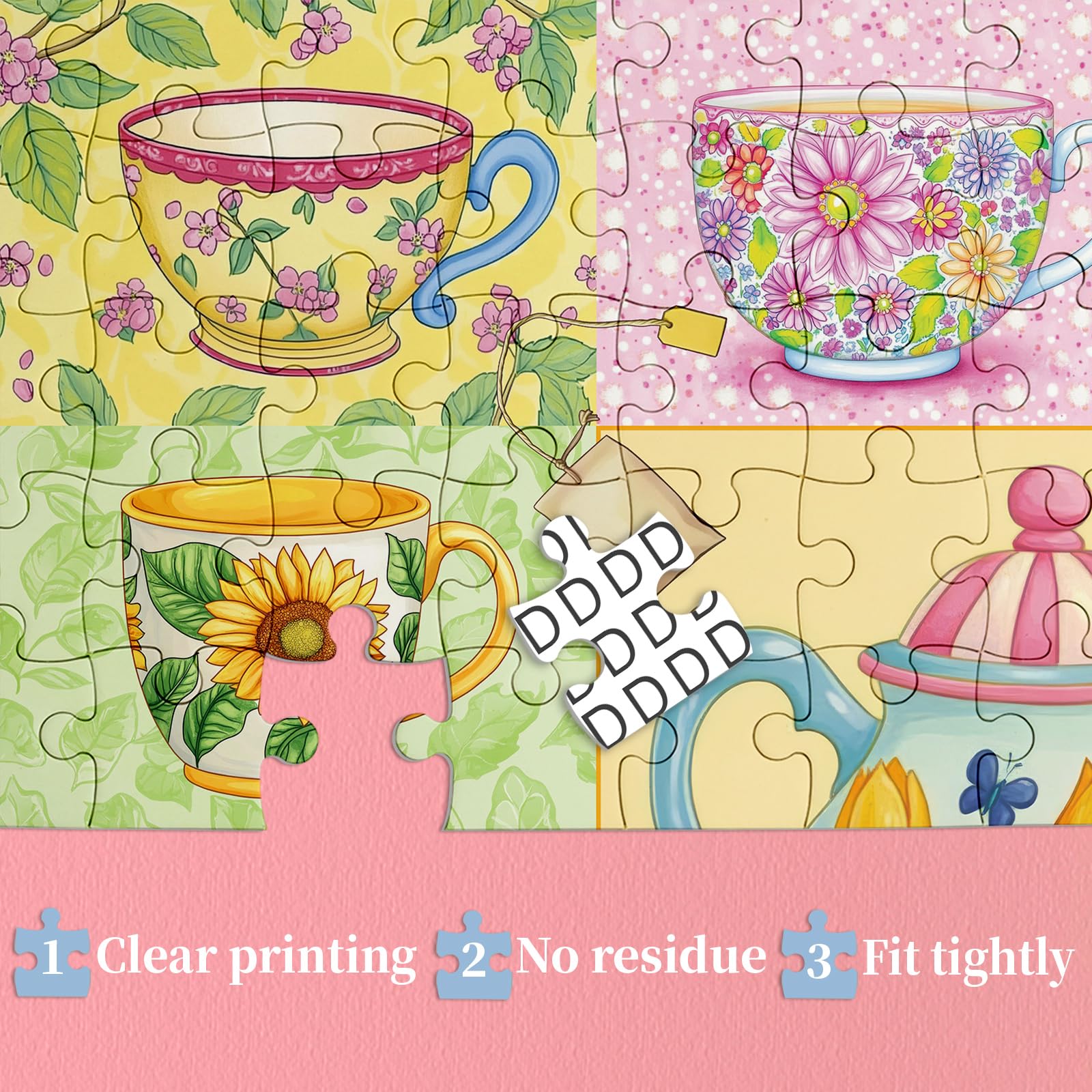 Blossom Cups Jigsaw Puzzles 1000 Pieces