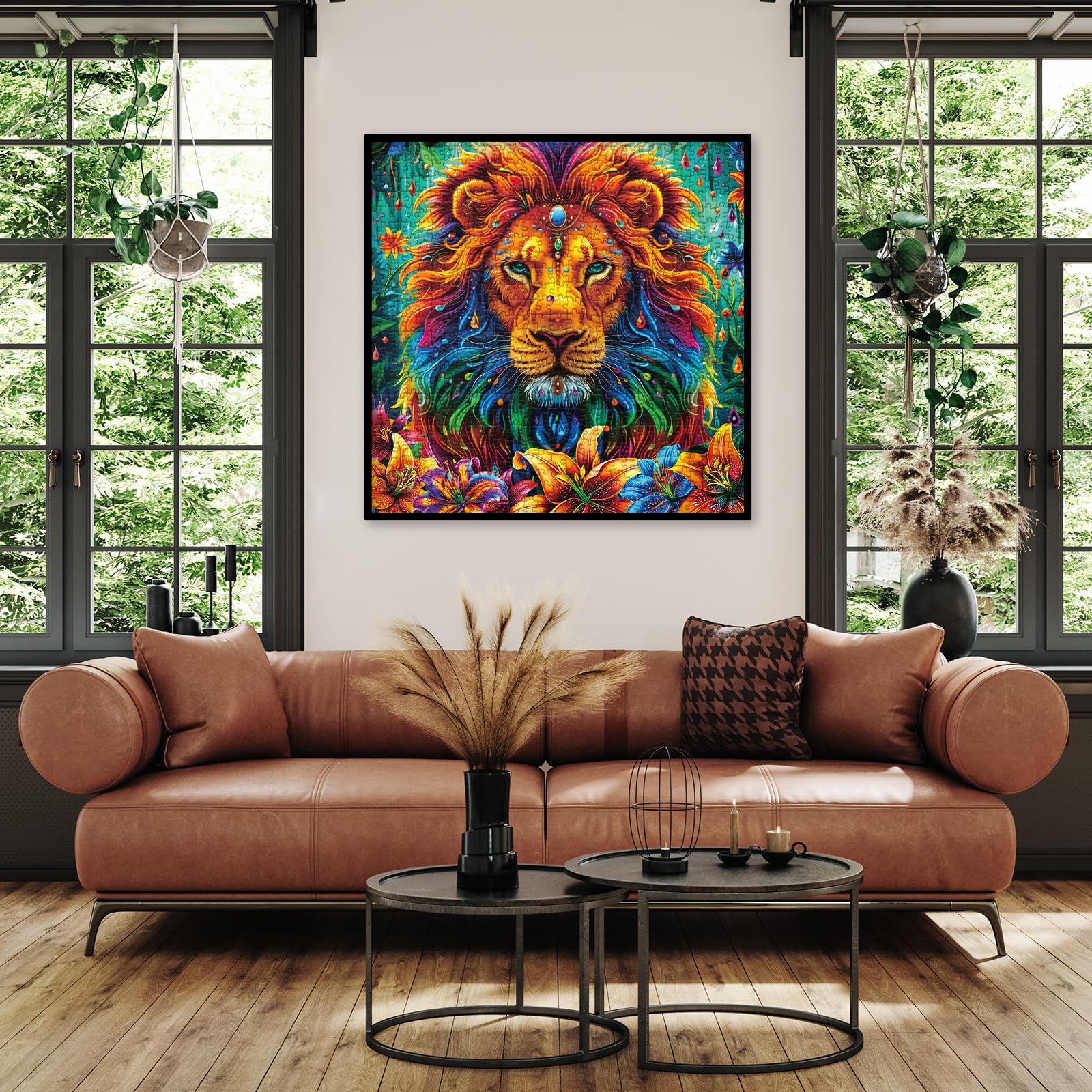 Phantasmal Lion Jigsaw Rätsel 1000 Stücke
