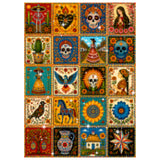 Mexican Folk Art Collection Diamond Painting Kit
