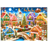 Gingerbread Town Diamond Painting Kit
