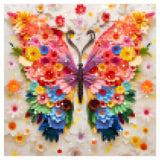Colorful Wings Diamond Painting Kit