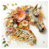 Blossom Steed Diamond Painting Kit