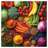 Vibrant Harvest Feast Diamond Painting Kit