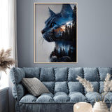 Mystic Forest Cat Jigsaw Puzzle 1000 Pieces