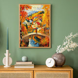 Fall Village Jigsaw Puzzle 1000 Pieces
