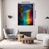 Rainbow Cascade Jigsaw Puzzle 1000 Pieces