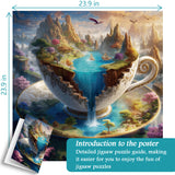 Fractured Landscape Jigsaw Puzzle 1000 Pieces
