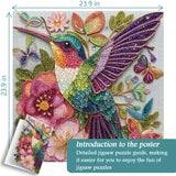 Gem Hummingbird Jigsaw Puzzle 1000 Pieces