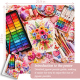 Blooms & Brushes Jigsaw Puzzle 1000 Piece