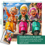 Scooter Squad Jigsaw Puzzle 1000 Pieces
