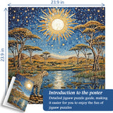 Savanna Watcher Jigsaw Puzzle 1000 Pieces