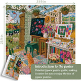 Art Cottage Jigsaw Puzzle 1000 Piece
