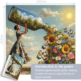 Tiere auf Toilettenpuzzle 1000 Stücke